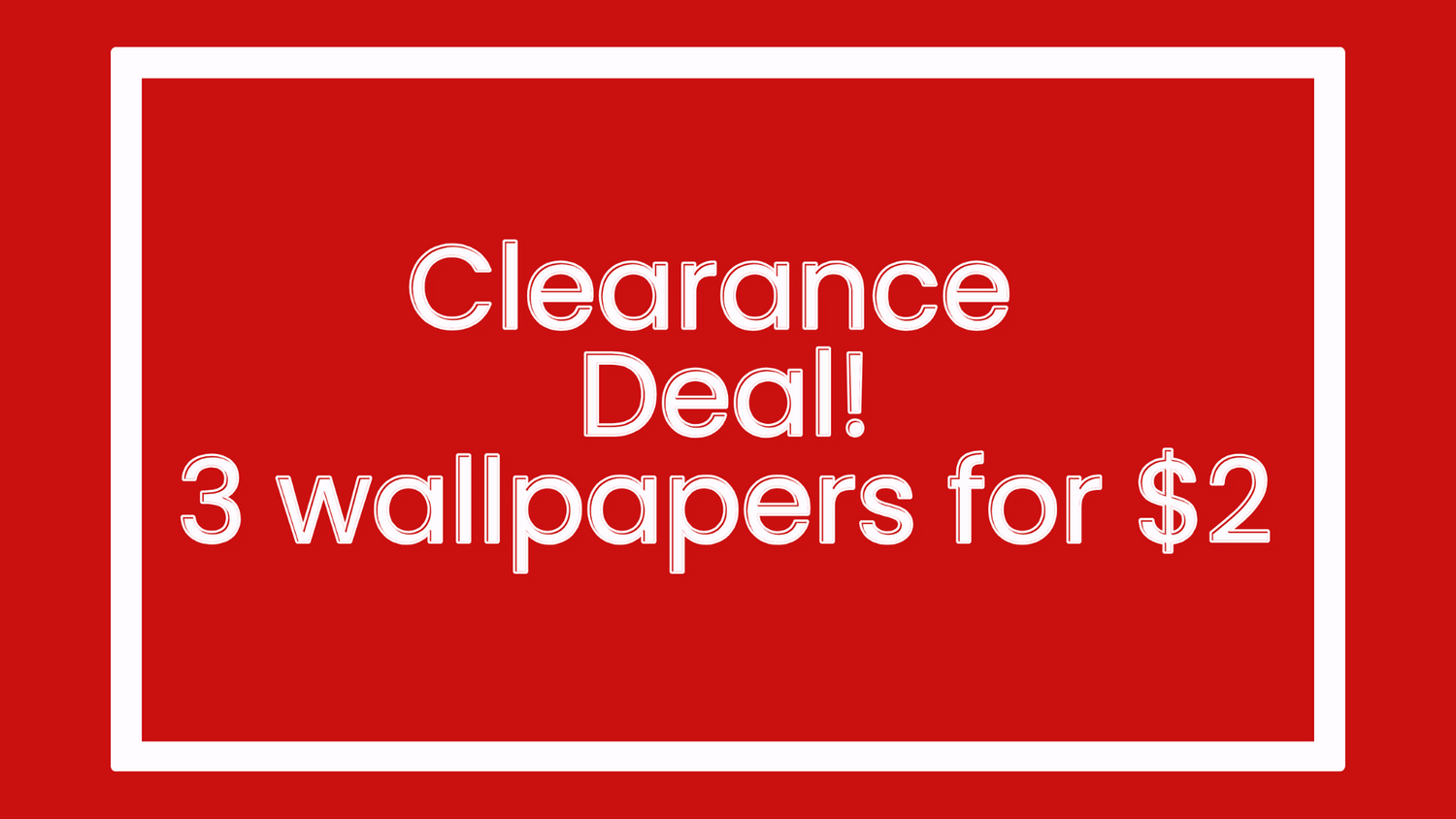 𝐂𝐋𝐄𝐀𝐑𝐀𝐍𝐂𝐄 𝐆𝐄𝐓 3 𝐅𝐎𝐑 $2